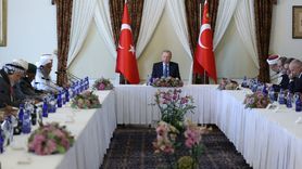 Cumhurbaşkanı Erdoğan, Dünya Müslüman Alimler Birliği Heyetini Ağırladı