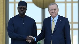 Cumhurbaşkanı Erdoğan Senegal Başbakanı Sonko'yu Törenle Karşıladı