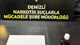 Denizli'de uyuşturucu operasyonunda 2 kişi tutuklandı