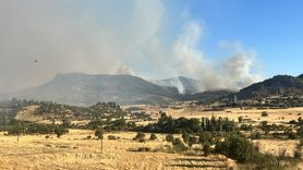 Diyarbakır Kırsalında Çıkan Yangına Müdahale Devam Ediyor