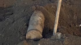 Erzurum'da 150 Yıllık Patlamamış Top Mermileri Bulundu