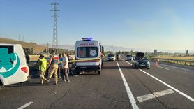 Erzurum'da Faciaya Yol Açan Otomobil Kazası