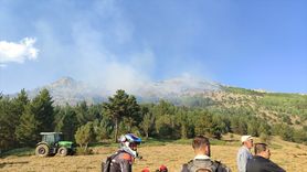 Gümüşhane'deki Yangın Kontrol Altında