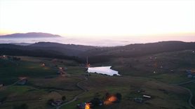 Hırsafa Yaylası'nda Büyüleyici Gün Batımı Manzarası