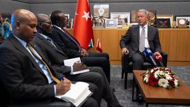 Hulusi Akar ve Sudan Büyükelçisi ile İşbirliği Toplantısı