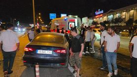 İnegöl'de Bariyere Çarpan Araçta Sürücü Ağır Yaralandı