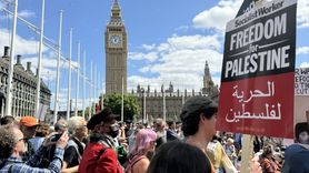 İngiltere'de Yasaklı 'Palestine Action' Grubuna Destek Eylemi