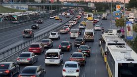 İstanbul'da Akşam Trafik Yoğunluğu Artıyor