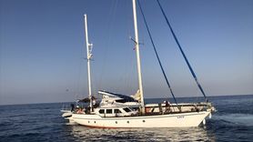 İzmir Açıklarında Düzensiz Göçmen Operasyonu