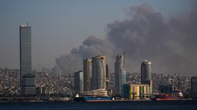İzmir Buca'da Orman Yangınına Hava ve Karada Müdahale