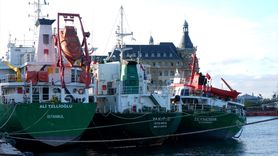 Kadıköy'de Gemi Yangını: Müdahale Başarılı