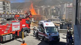Kahramanmaraş'ta Lojmanda Yangın Paniği