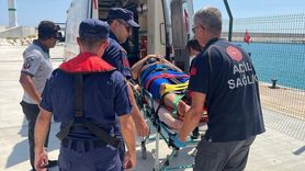 Kaleköy'de Düşme Sonrası Tıbbi Tahliye