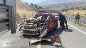 Kars'ta Trafik Kazası: Bir Yaralı