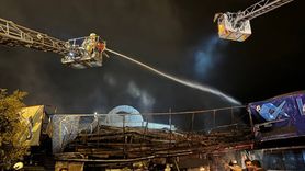 Kartal'daki Balıkçı Barınağında Yangın Kontrol Altına Alındı