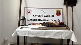 Kayseri'de Dronla Kaçak Kazı Yapan 4 Şüpheli Yakalandı