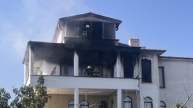 Kayseri'deki Villa Yangını Kontrol Altına Alındı