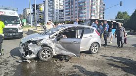 Kırıkkale'de Trafik Kazası: 2 Polis Yaralı
