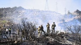 KKTC'de Orman Yangını Kontrol Altına Alındı