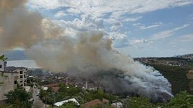 Kocaeli'deki Ağaçlık Alanda Yangın Kontrol Altına Alındı