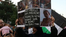 Kosova'da Filistin İçin Destek Gösterisi