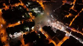 Kütahya Tavşanlı'da İş Yerinde Yangın Çıktı