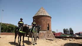 Malazgirt Zaferi Kutlamalarına Özel Atlı Polis Devriyesi