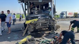 Mardin'de Trafik Kazası: 1 Ölü, 9 Yaralı