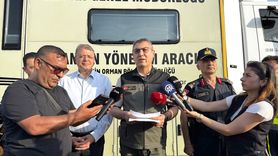 Mersin Anamur'daki Orman Yangını Kontrol Altına Alınıyor