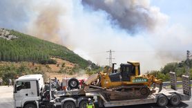 Mersin'de Orman Yangını: Tedbir Amaçlı Tahliyeler İle İtfaiye Ekipleri Seferber Edildi