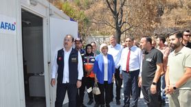 Mersin Silifke'de Orman Yangını Sonrası AFAD Destekleri