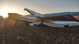 Muğla'da Yangın Söndürme Uçağı Acil İniş Yaptı