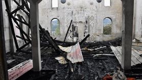 Ordu'da Merkez Camisi'nde Yangın Çıktı