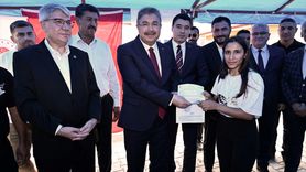 Osmaniye'de Depremzedelere 27 Köy Evi Teslim Edildi