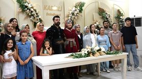 Osmaniye'de Geleneksel Kıyafetlerle Nikah Töreni