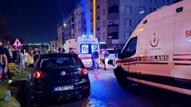 Otomobilin Yaya Geçidinde İki Kadına Çarpması Güvenlik Kamerasında