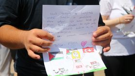 Özel Gereksinimli Çocuklardan Gazze'ye Umut Mektupları
