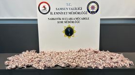 Samsun'da Uyuşturucu Operasyonu: 11 Bin 300 Hap Ele Geçirildi