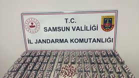 Samsun'da Uyuşturucu Operasyonu: 5 Bin 600 Ecza Hapı Ele Geçirildi