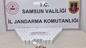 Samsun'da Uyuşturucu Operasyonu: 9 Bin 31 Sentetik Ecza Hapı Ele Geçirildi