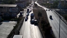 Samsun'da Zincirleme Trafik Kazası