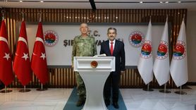 Şırnak Valisi'nden 2. Ordu Komutanı'na Ziyaret