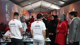 T3 Vakfı Başkanı Hıdır, TEKNOFEST Sürü İHA Yarışması'nı Ziyaret Etti