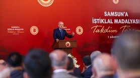 TBMM Başkanı Kurtulmuş'tan Samsun'a İstiklal Madalyası Takdim Töreni'nde Önemli Açıklamalar
