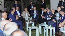 TBMM Başkanı Numan Kurtulmuş'tan Hazine ve Maliye Bakanı Şimşek'e Taziye Ziyareti