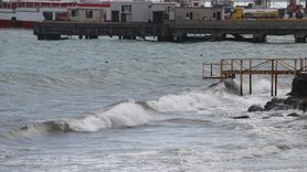 Tekirdağ'da Poyraz Havası Deniz Ulaşımını Aksatıyor