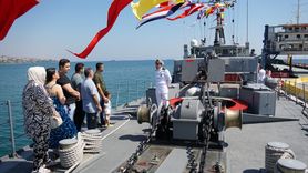 Tekirdağ'da 'TCG Enez' Gemisi Ziyarete Açıldı