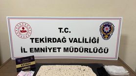 Tekirdağ'da Uyuşturucu Operasyonu: 2 Bin 474 Hap Ele Geçirildi