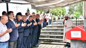Trabzon'da Kıbrıs Gazisi Halit Dilber Son Yolculuğuna Uğurlandı