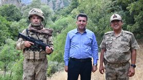 Tunceli Valisi Aygöl, Ali Boğazı Bölgesinde İncelemelerde Bulundu